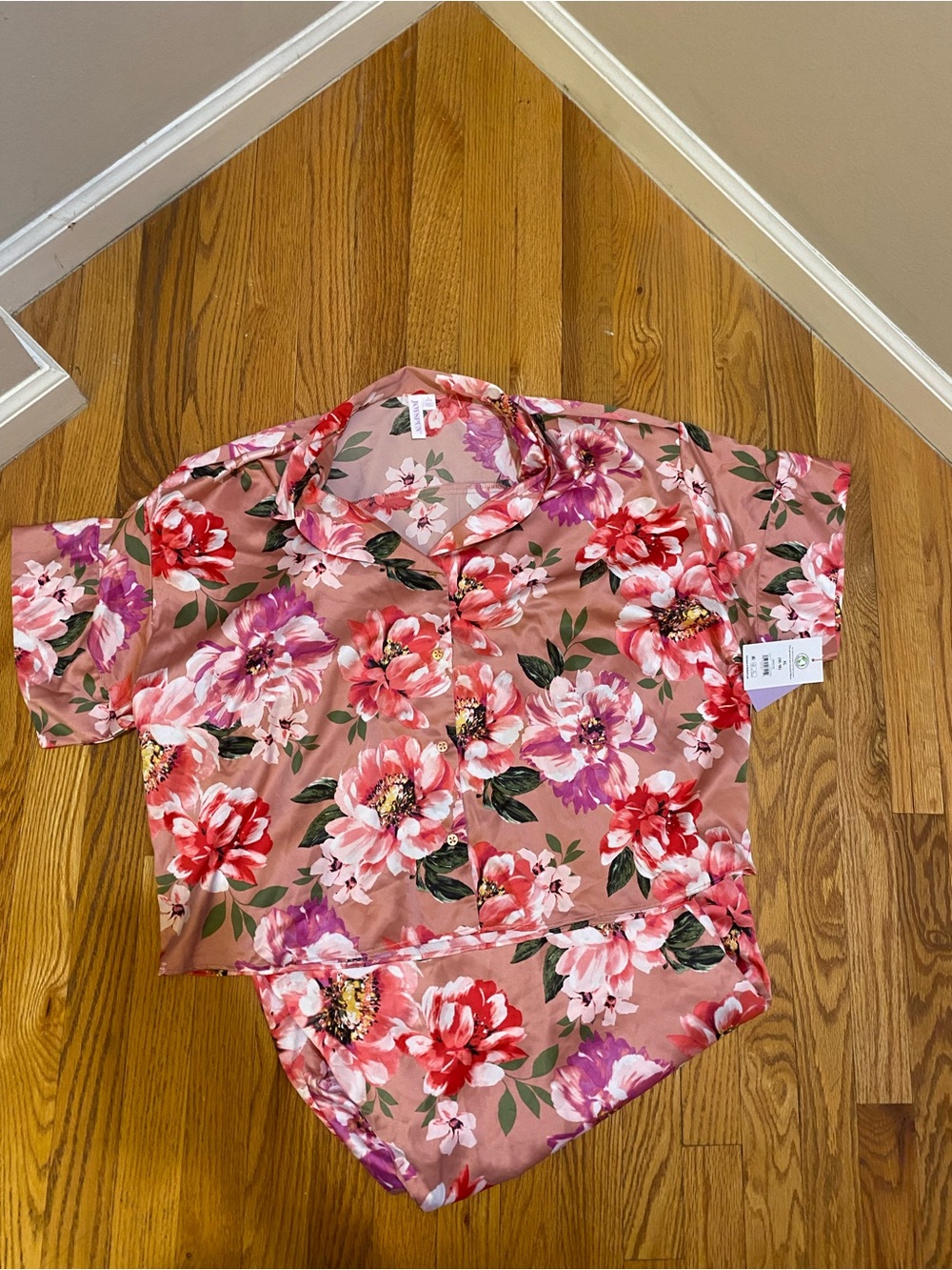 Faux Satin PJS